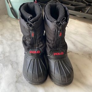 Polo snow boots toddler size 7